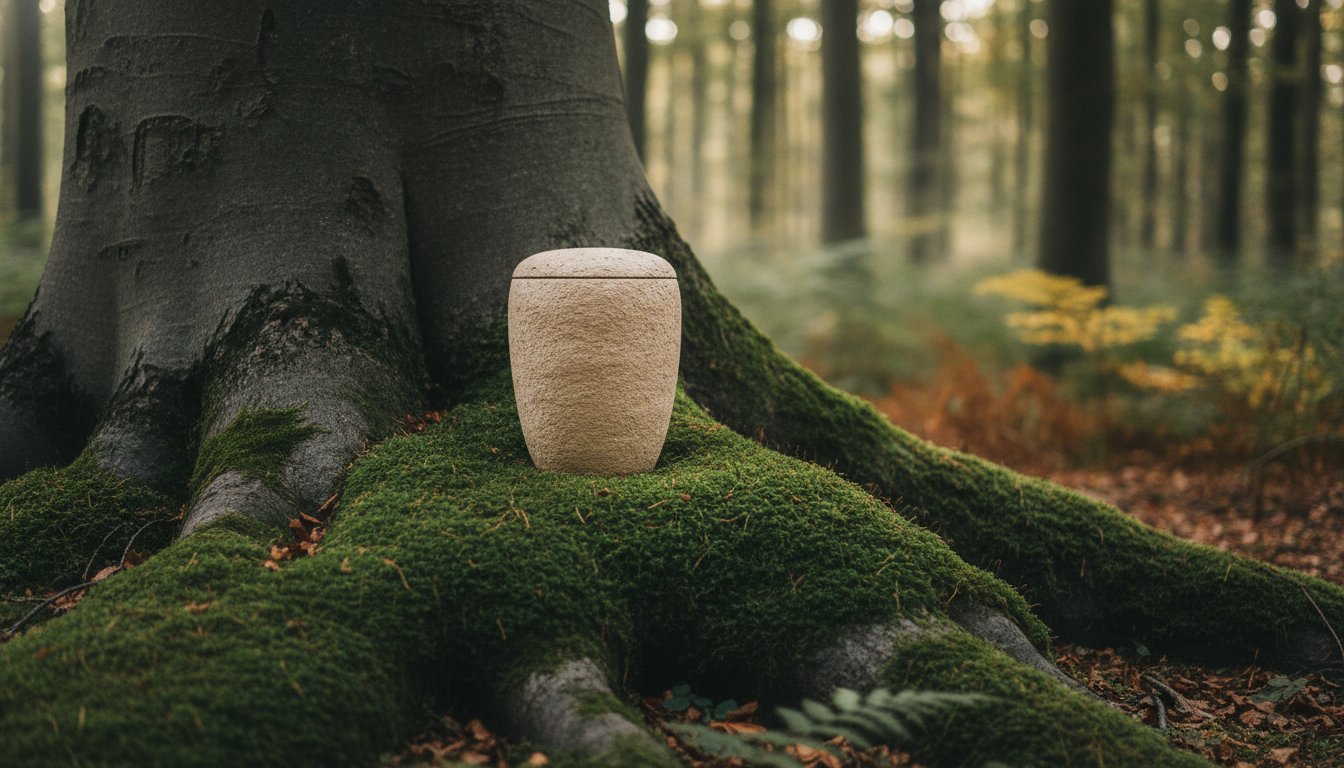 Biologisch afbreekbare urn: een duurzaam en liefdevol eerbetoon aan de natuur