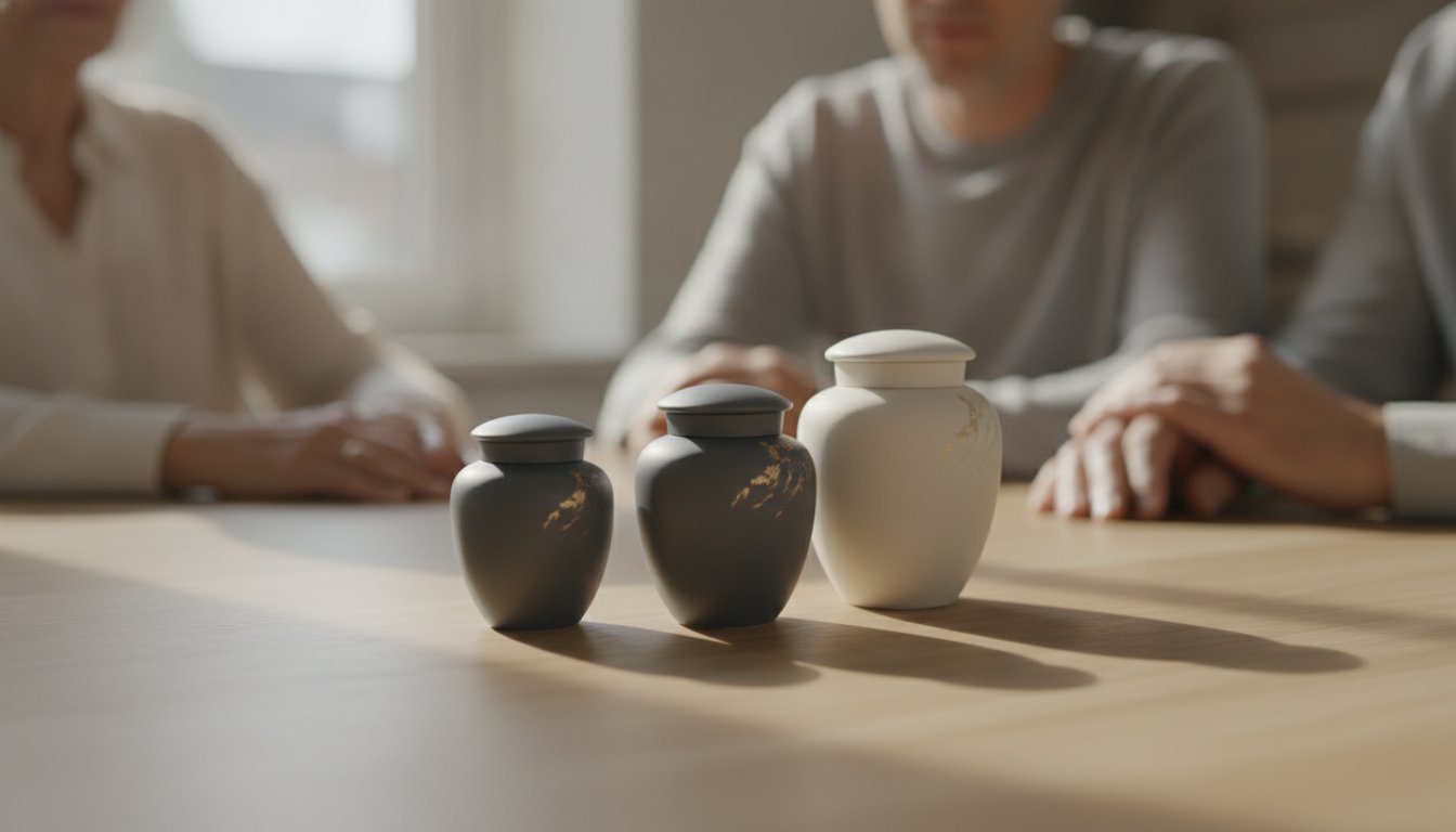 Een mini urnen set kiezen: een liefdevolle gids voor de hele familie