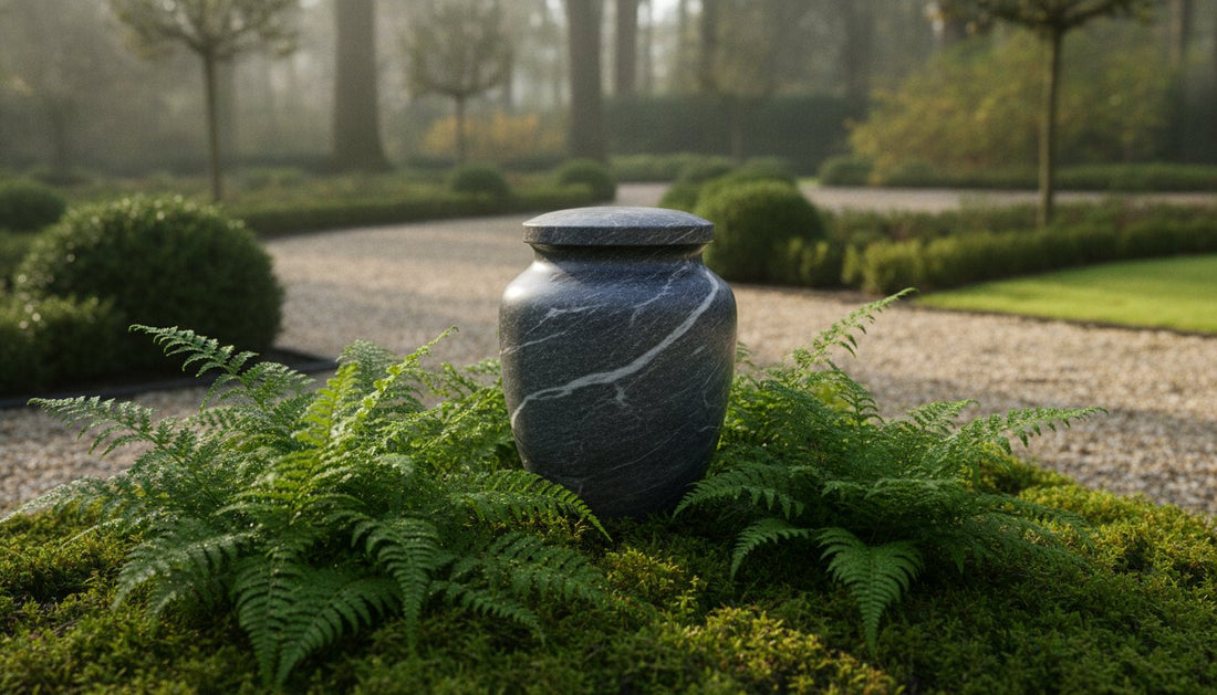 Een urn voor buiten kiezen: alles over materialen en gedenken in de natuur