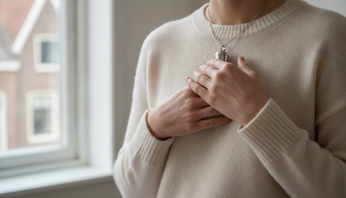 Ketting met as: een persoonlijk aandenken aan je dierbare overledene