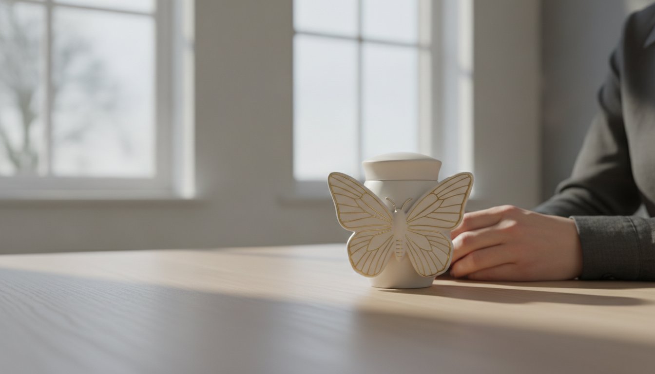 Mini urn vlinder: een prachtig symbool van vrijheid en herinnering