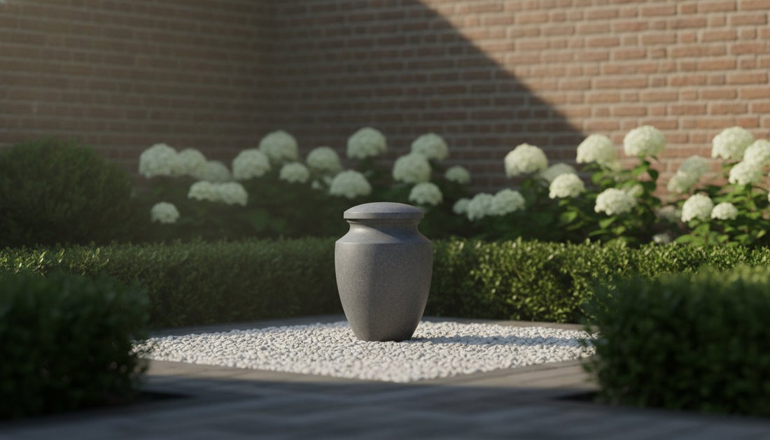 Urn voor in de tuin regels: alles over een gedenkplek bij je eigen huis