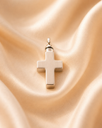 Gedenkwaardig Minimalistische kruis ashanger | Gedenkwaardig Minimalist cross ash pendant