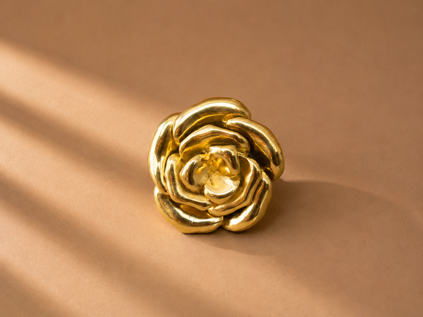 Golden Rose Memorial Ornament