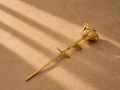 Golden Rose Memorial Ornament