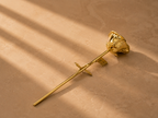 Golden Rose Memorial Ornament