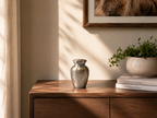 Gedenkwaardig Dierenurn Celeste goud-zilver | Gedenkwaardig Celeste gold-silver pet urn