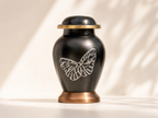 Gedenkwaardig Dierenurn Selara vlinder zilver | Gedenkwaardig Selara silver butterfly pet urn