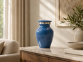 Azure mini urn