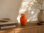 Gedenkwaardig Mini-urn oranje royal Solis | Gedenkwaardig Solis orange royal mini urn