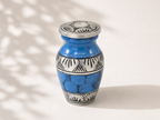 Gedenkwaardig Kobaltblauw mini urn | Gedenkwaardig Cobalt blue mini urn