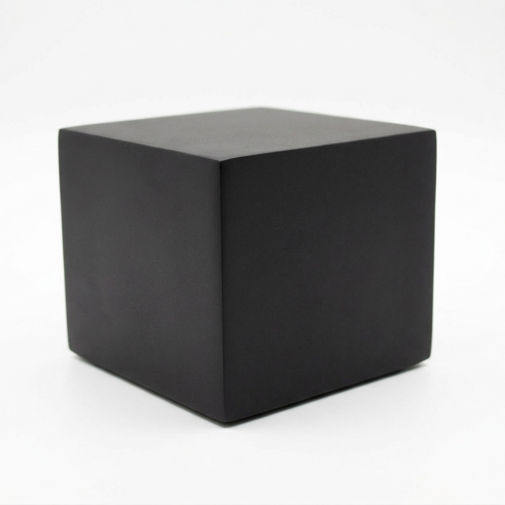 Urn zwart blok