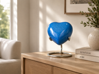 Gedenkwaardig Ocean Blue bio harturn | Gedenkwaardig Ocean Blue Bio Heart Urn