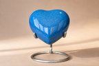 Gedenkwaardig Ocean Blue bio harturn | Gedenkwaardig Ocean Blue Bio Heart Urn