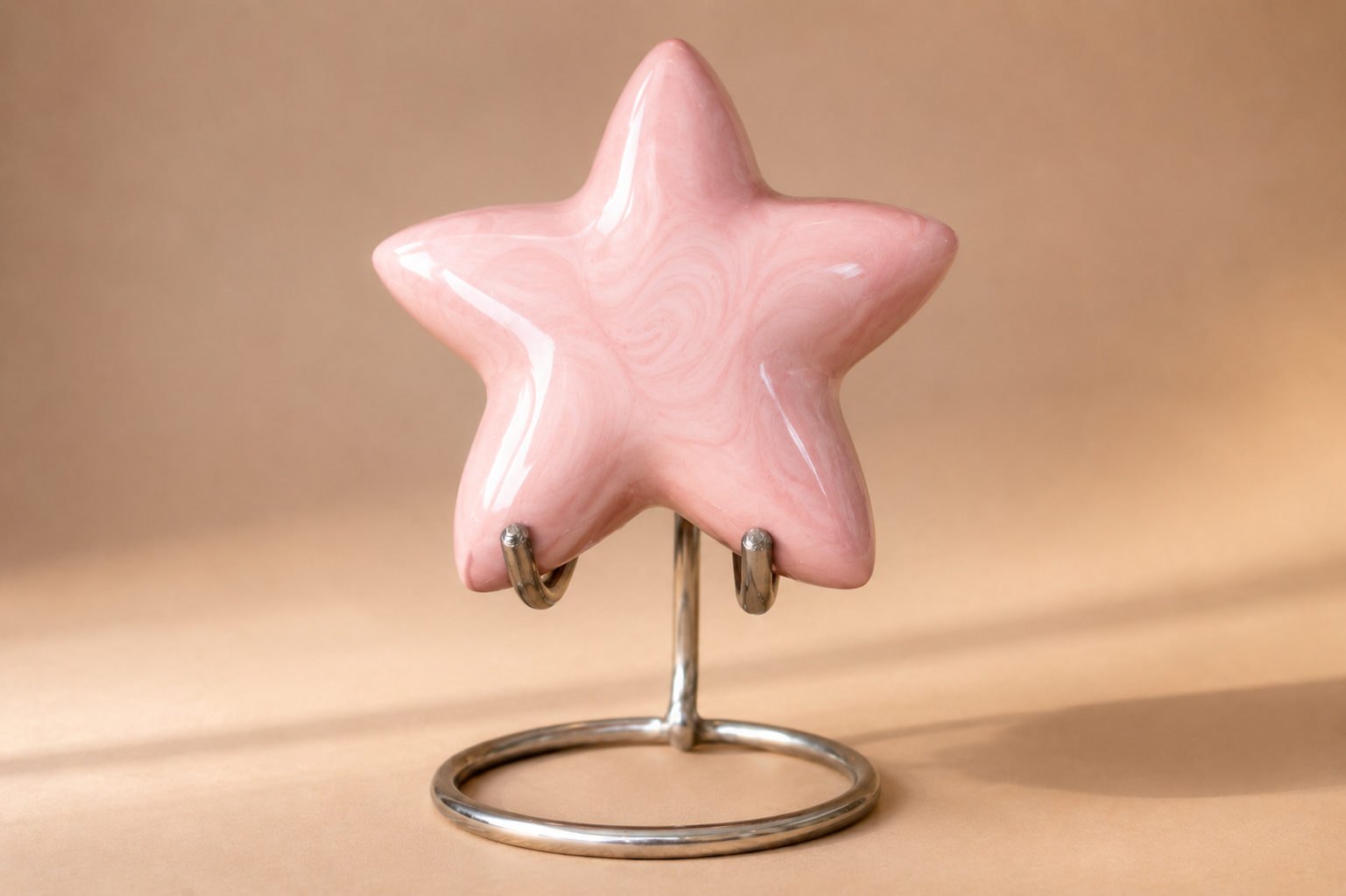 Blush Star Mini Urn