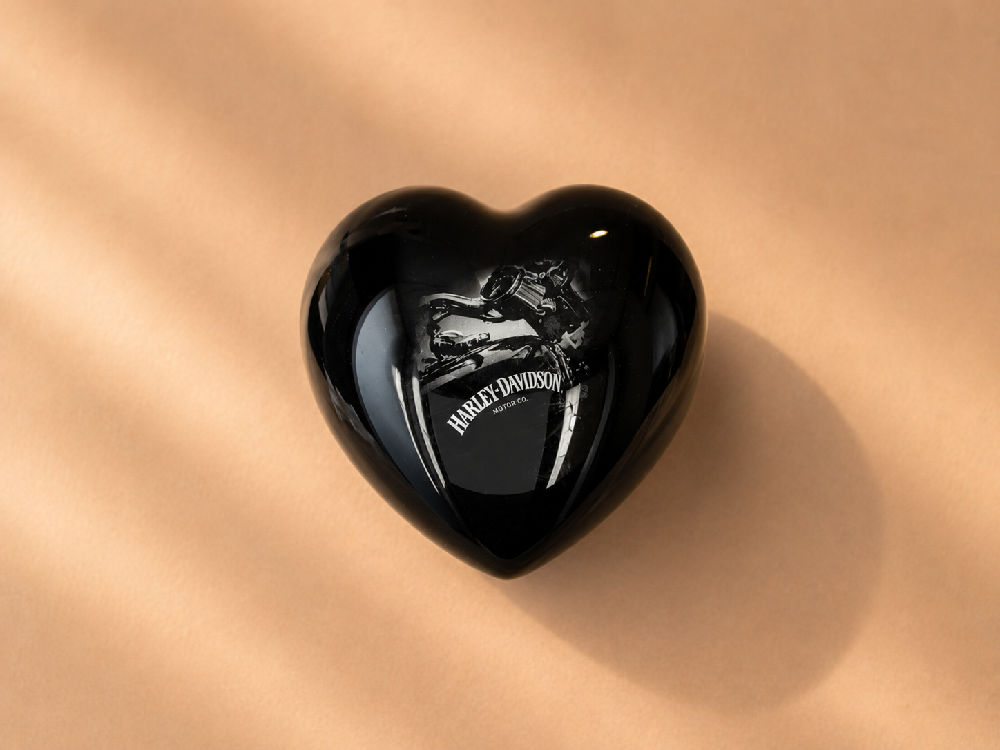 Midnight Heart Mini Urn