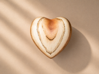 Gedenkwaardig Cherry Wood hart mini urn | Gedenkwaardig Cherry Wood Heart Mini Urn