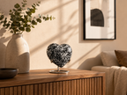 Gedenkwaardig Midnight Stone hart mini urn | Gedenkwaardig Midnight Stone Heart Mini Urn