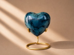 Gedenkwaardig Ocean Marble hart mini urn | Gedenkwaardig Ocean Marble Heart Mini Urn