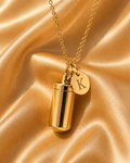 Initial Necklace K
