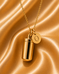 Initial Necklace O