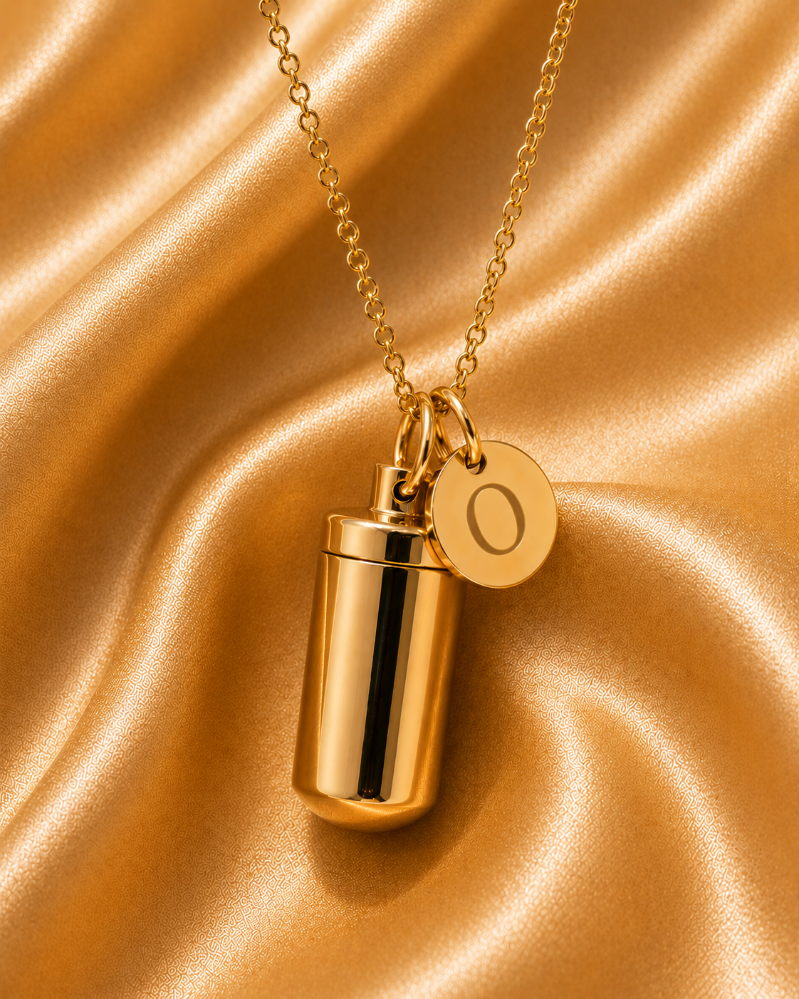 Initial Necklace O