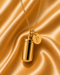 Initial Necklace P