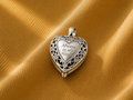 Always In My Heart Ash Pendant Silver