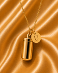 Initial Necklace U