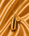 Initial Necklace X