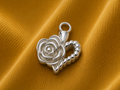 Rose Paw Ash Pendant Silver