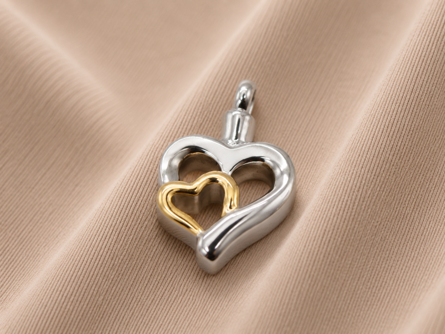 Gedenkwaardig Hart zilver goud | Gedenkwaardig Heart silver gold