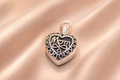 Mom Heart Ash Pendant