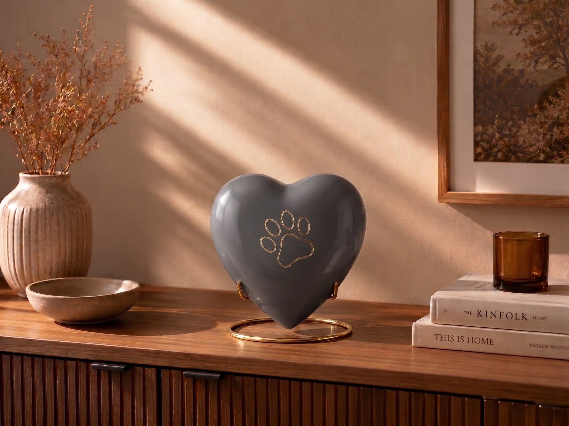 Hondenpoot dieren-urn