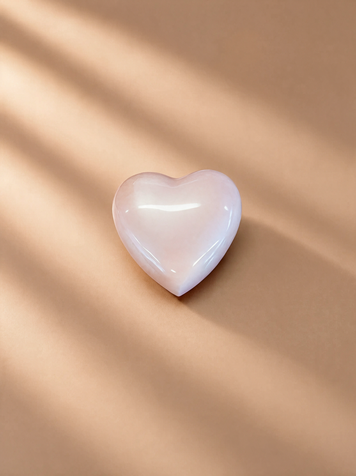 Blush Heart Mini Urn