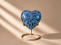 Midnight Tide Heart Mini Urn