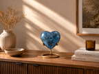 Midnight Tide Heart Mini Urn