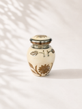 White Blossom Mini Urn