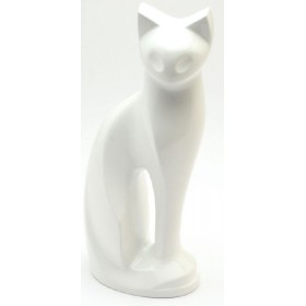 Dier urn Kat - Figurine White