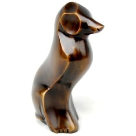 Dier urn Hond - Figurine Bronze