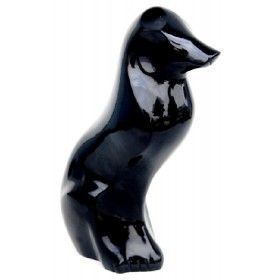 Dier urn Hond - Figurine Black 